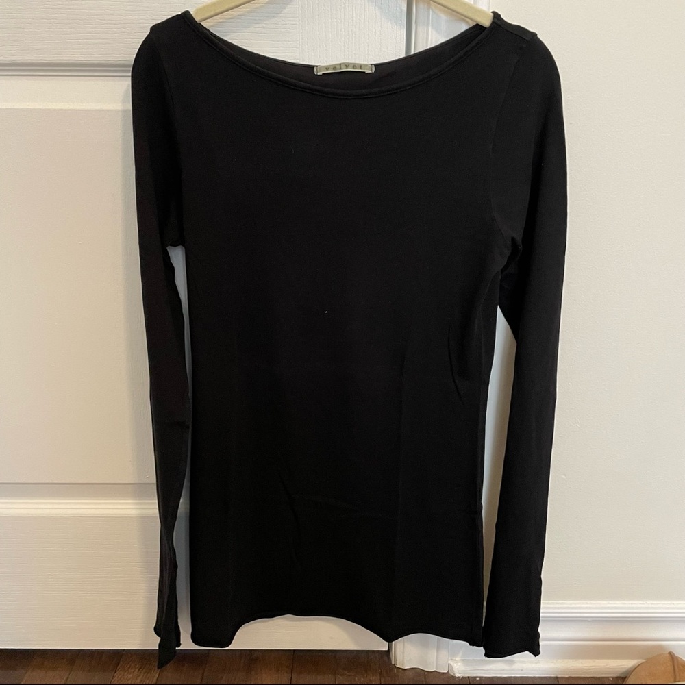 Black longsleeve Velvet